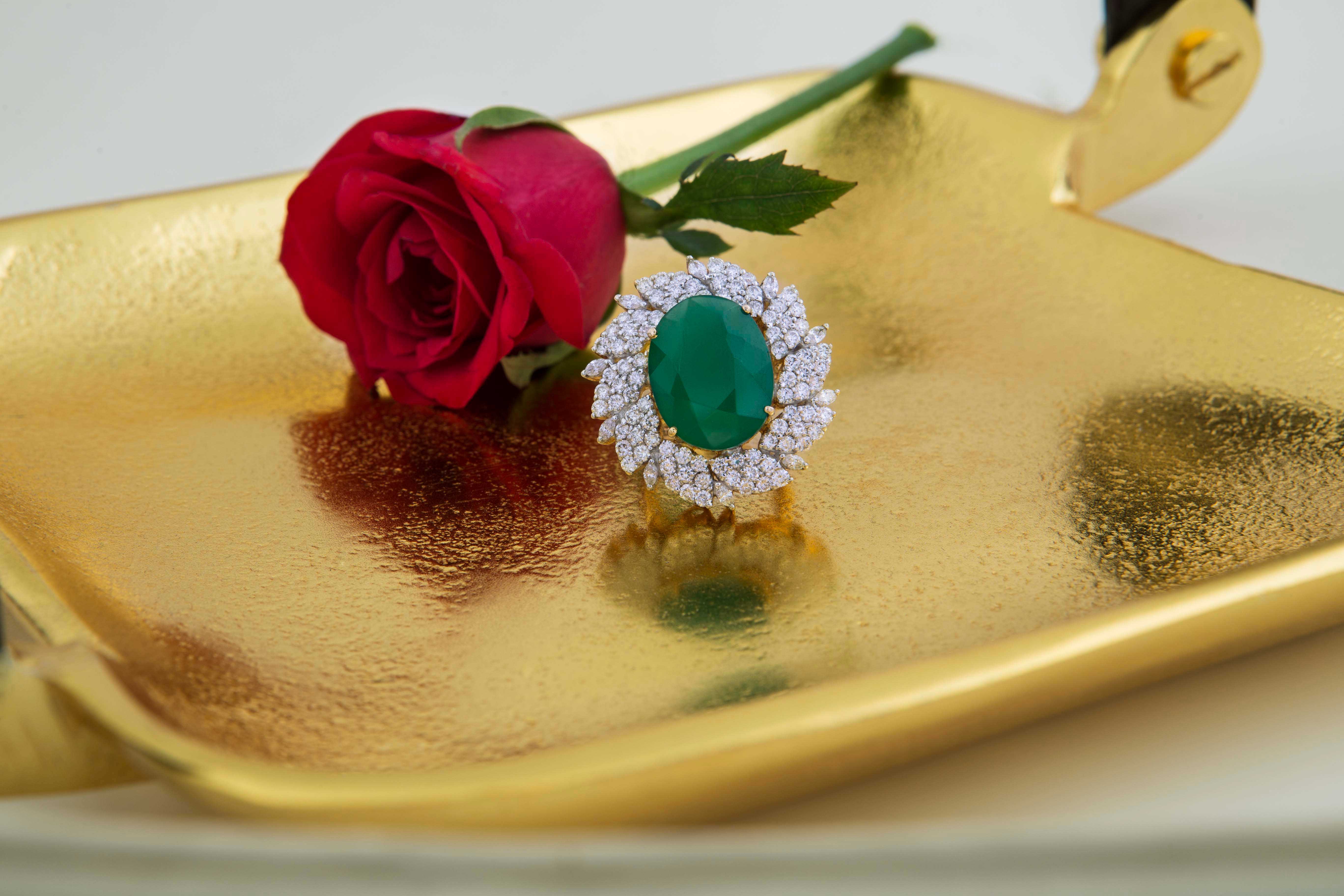 cocktail engagement ring - Ghanasingh Fine Jewels