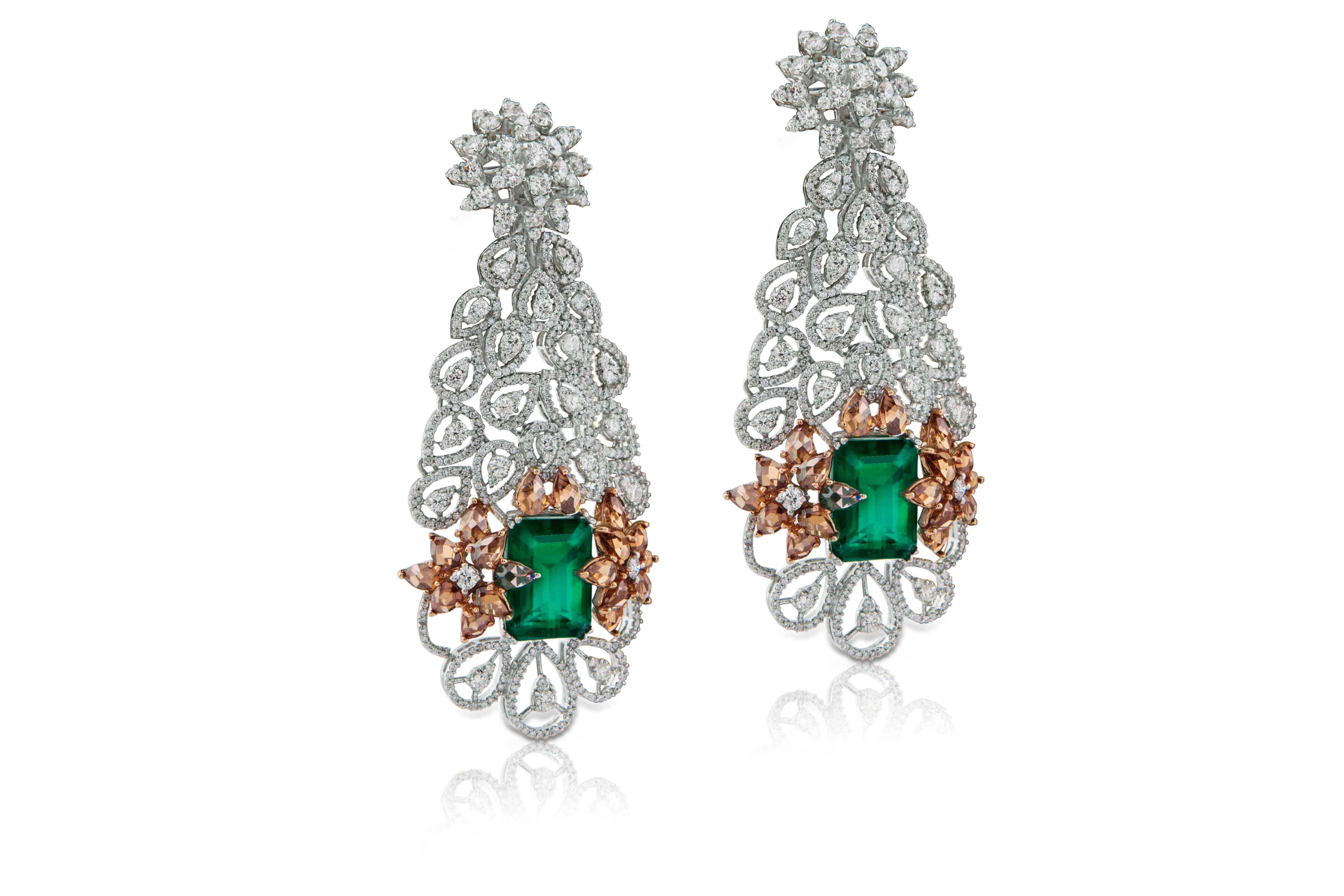 earrings for girls wedding - Ghanasingh Fine Jewels