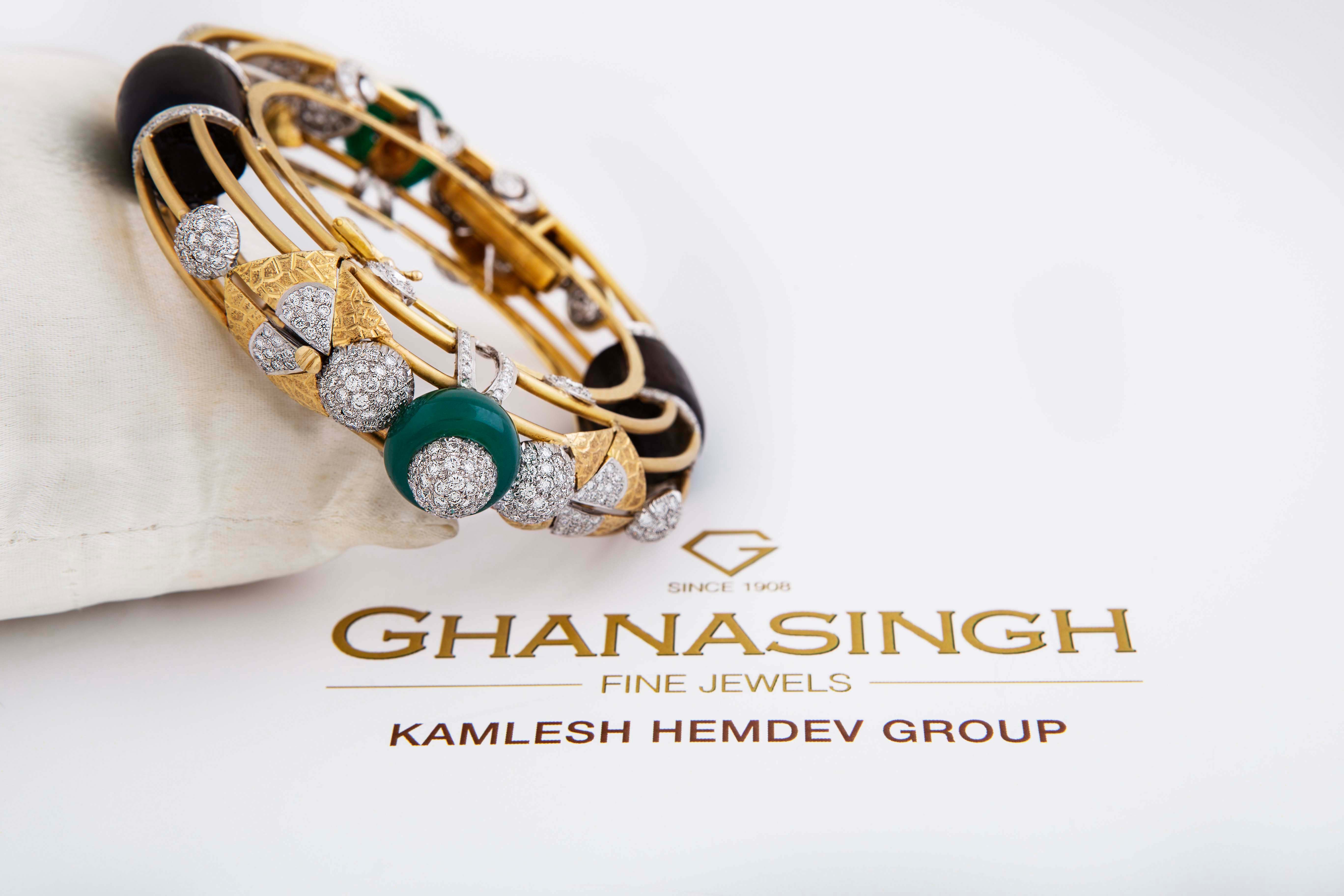 indian diamond cocktail rings - Ghanasingh Fine Jewels