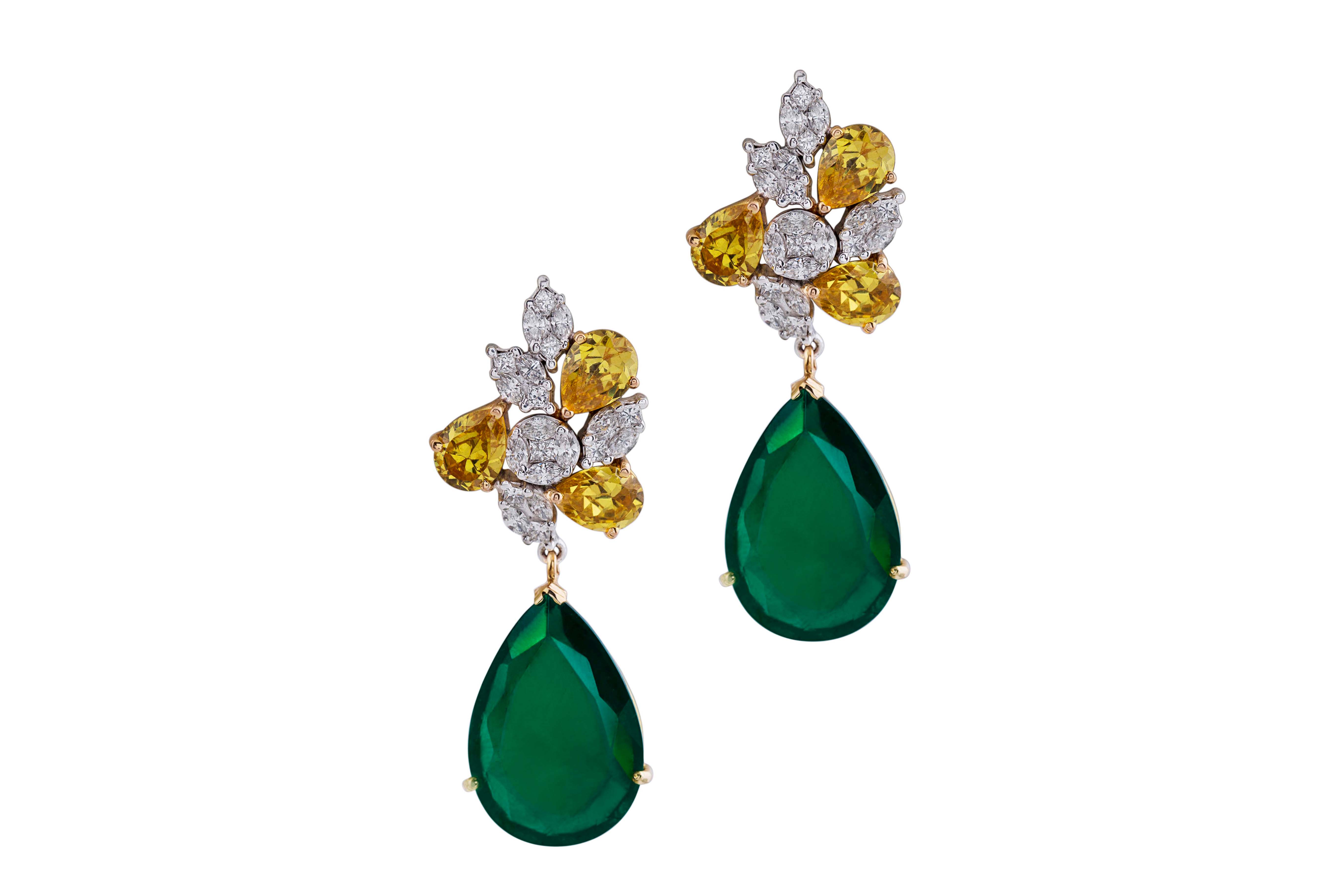 diamond wedding earrings - Ghanasingh Fine Jewels