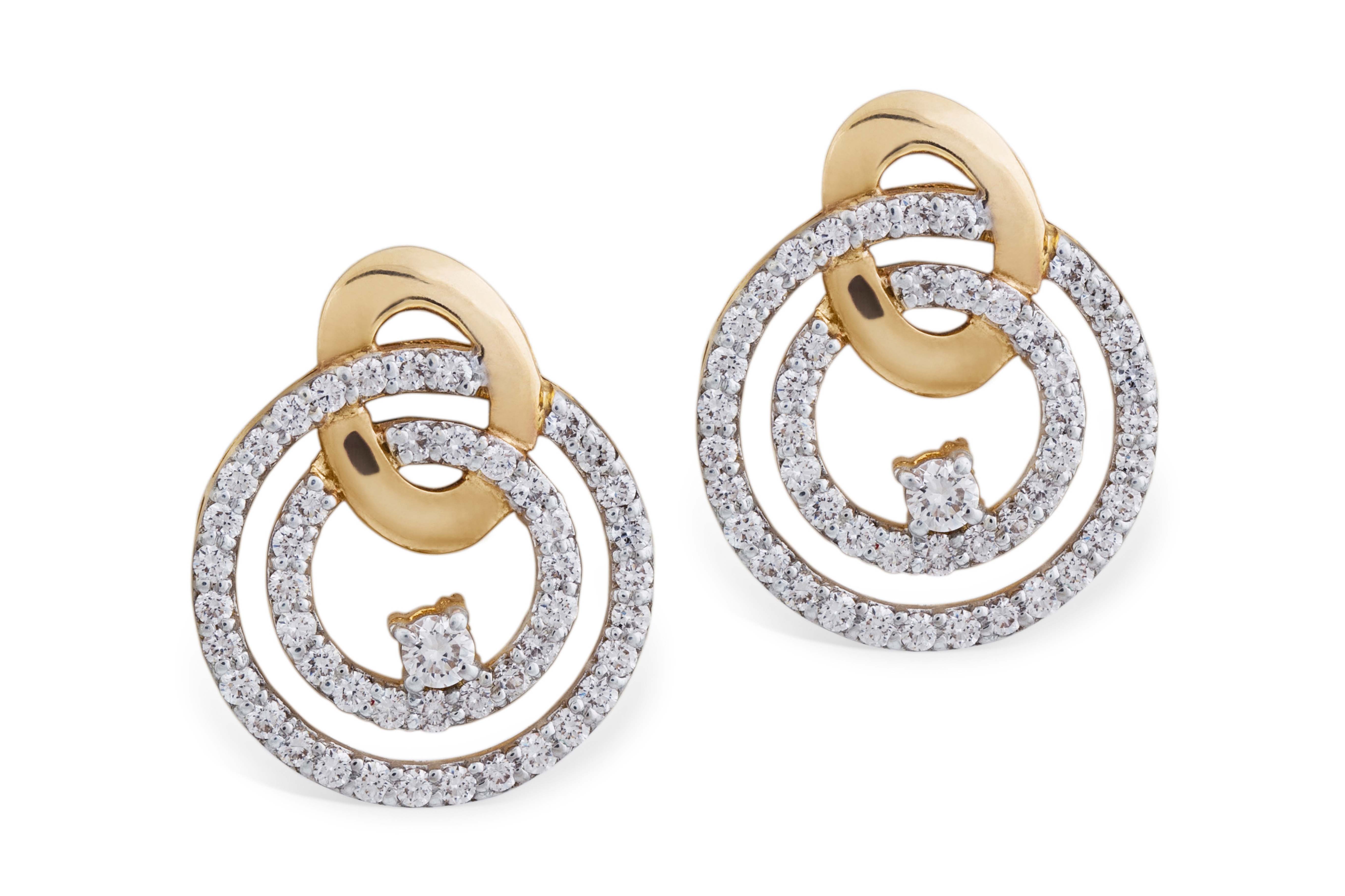 bridal earrings for wedding Image 5 - Ghanasingh Fine Jewels