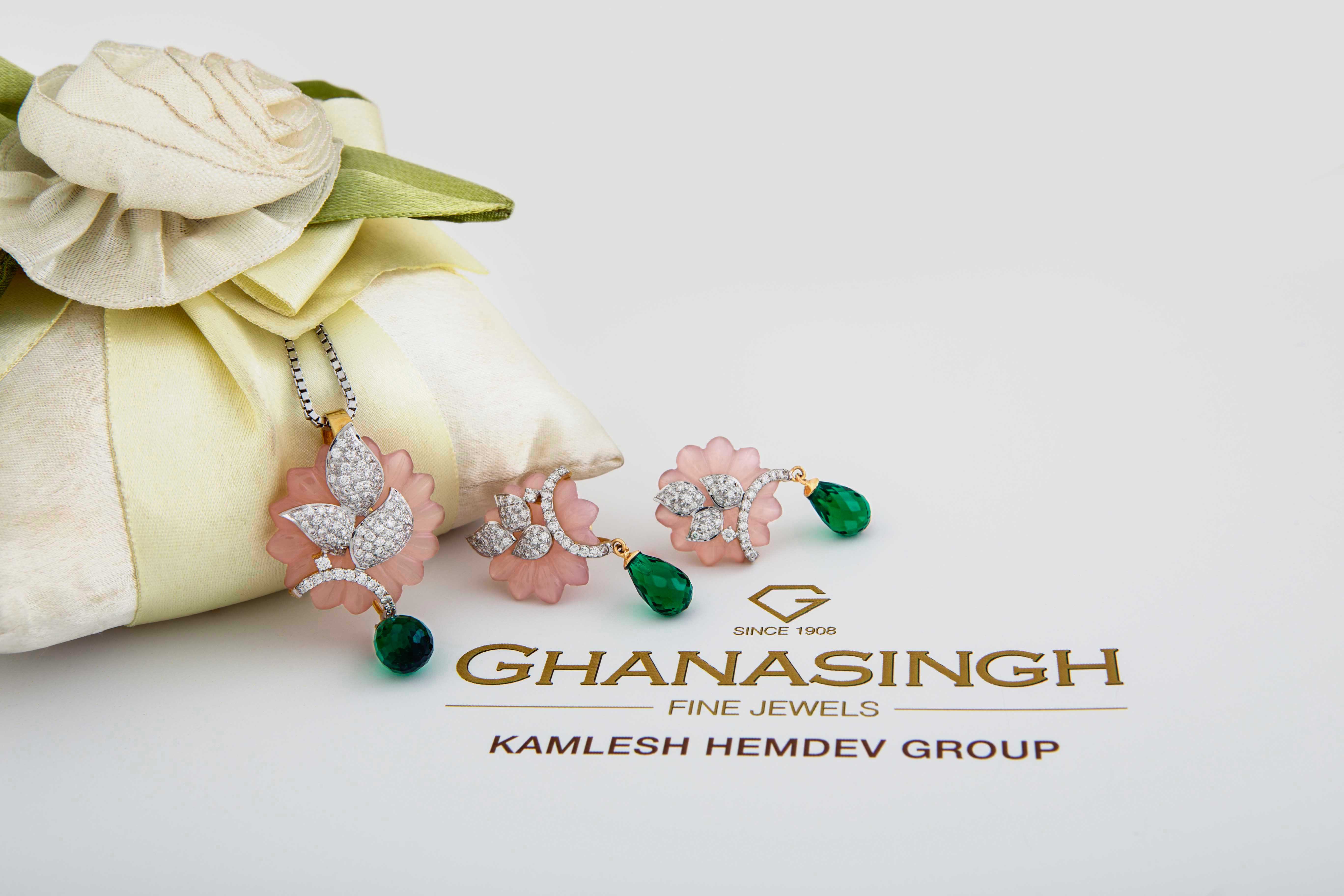 wedding big earrings - Ghanasingh Fine Jewels